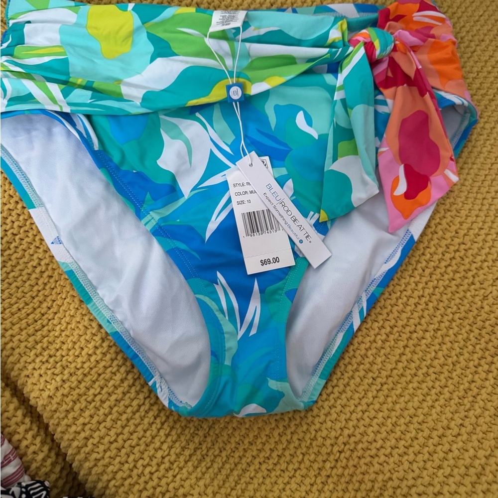 Bleu Rod Beattie Multicolor Bikini Bottom
